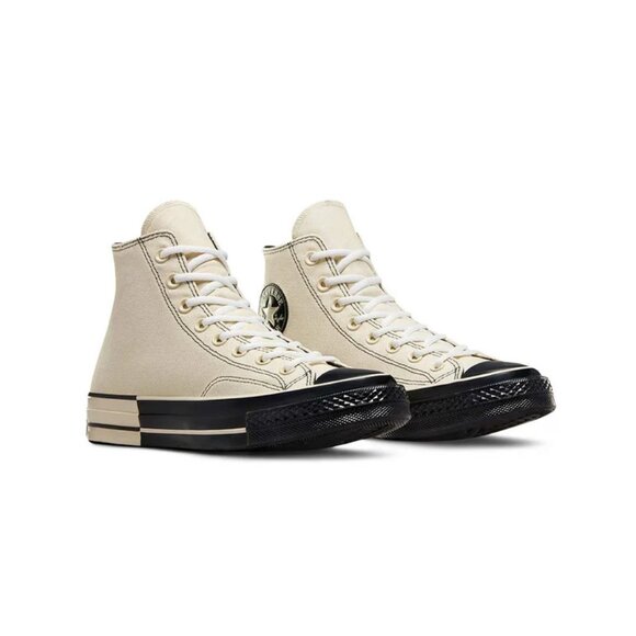 Converse - Unisex Chuck 70 High Top Shoes (A08188C) CREAM BLACK WOMEN'S 7.0 NEW - Picture 11 of 12